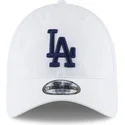 cappellino-bianco-regolabile-con-visiera-curva-e-logo-blu-9twenty-core-classic-dei-los-angeles-dodgers-mlb-di-new-era