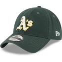 zielona-regulowana-czapka-z-daszkiem-9twenty-core-classic-oakland-athletics-mlb-od-new-era