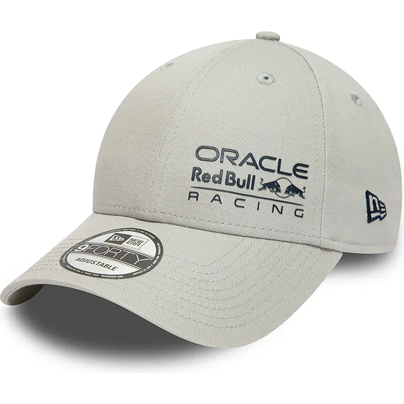 cap-curbata-gray-snapback-9forty-essential-de-red-bull-racing-formula-1-de-new-era