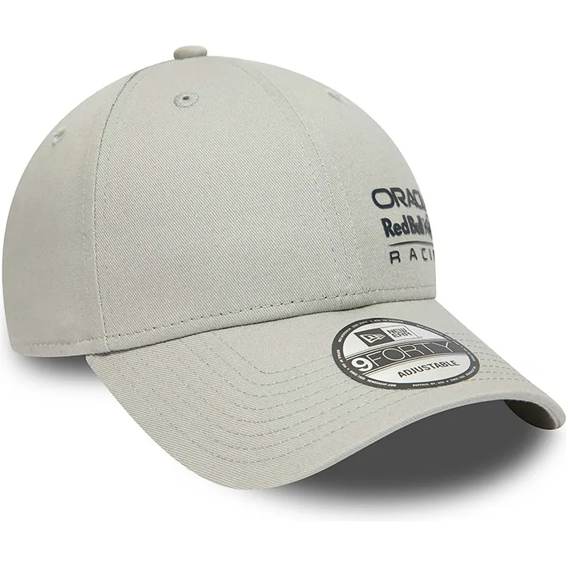cap-curbata-gray-snapback-9forty-essential-de-red-bull-racing-formula-1-de-new-era