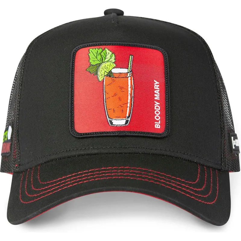 epci-curbata-negru-snapback-bl1-bloody-mary-cocktails-de-capslab