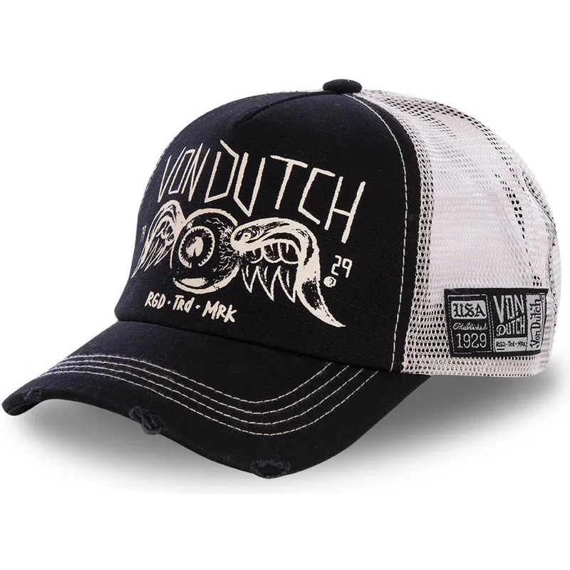 cap-curbata-black-snapback-pentru-copii-de-von-dutch