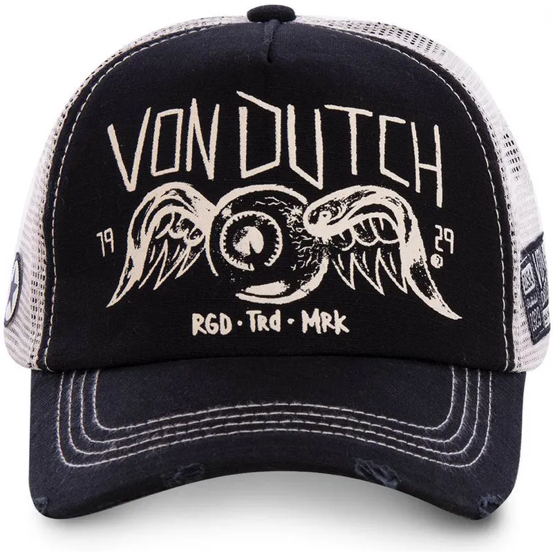 cap-curbata-black-snapback-pentru-copii-de-von-dutch
