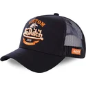 cappello-trucker-nero-per-bambino-eag-blk-di-von-dutch