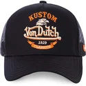 epci-curbata-negru-snapback-pentru-copii-eag-blk-de-von-dutch