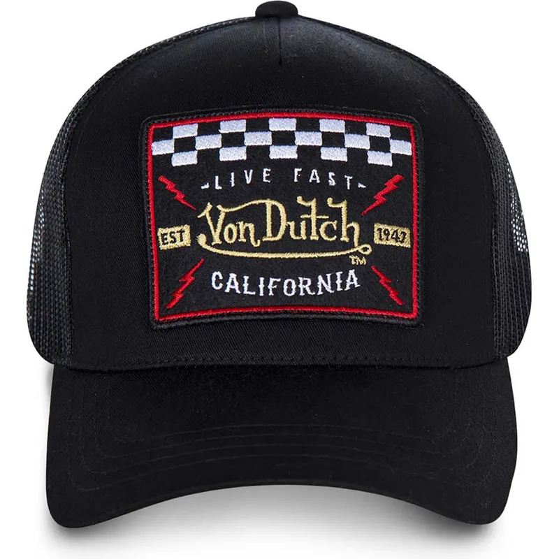 epci-curbata-negru-snapback-pentru-copii-blacky4-de-von-dutch