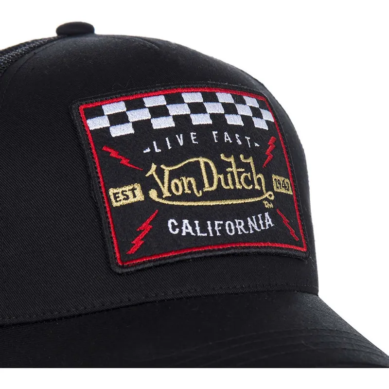 epci-curbata-negru-snapback-pentru-copii-blacky4-de-von-dutch