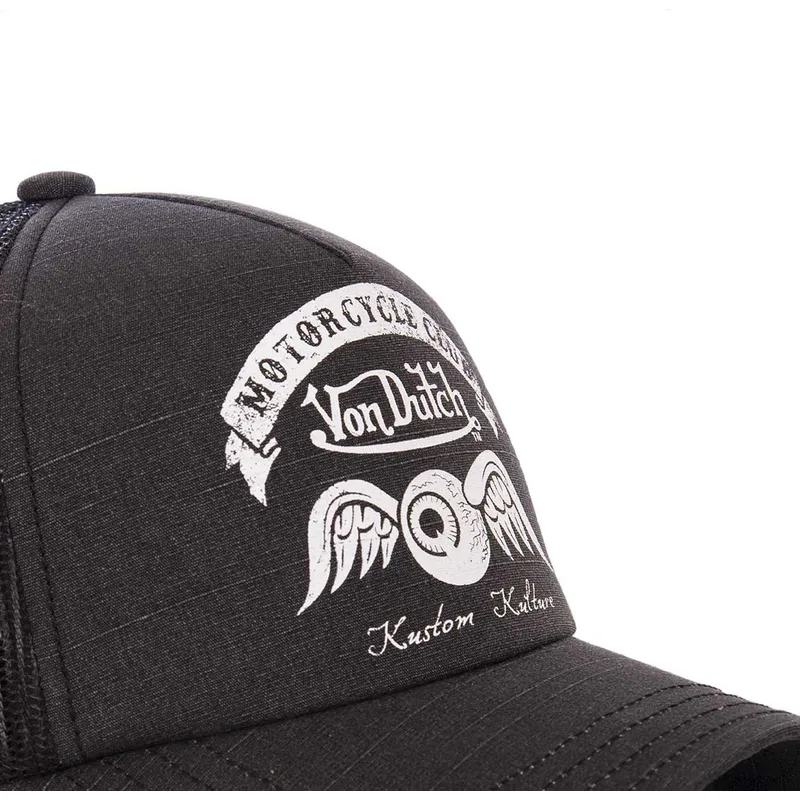 cappellino-trucker-nero-crew8-di-von-dutch