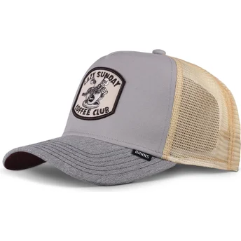 Șepci curbată gri snapback Coffee Club HFT de Djinns