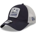 epci-curbata-bleumarin-snapback-9twenty-stripe-de-new-york-yankees-mlb-de-new-era