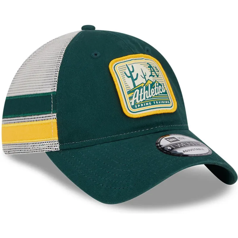 epci-curbata-verzior-snapback-9twenty-stripe-de-oakland-athletics-mlb-de-new-era