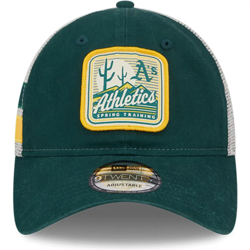 epci-curbata-verzior-snapback-9twenty-stripe-de-oakland-athletics-mlb-de-new-era