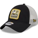 epci-curbata-negru-snapback-9twenty-stripe-de-pittsburgh-pirates-mlb-de-new-era