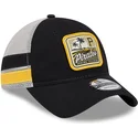 epci-curbata-negru-snapback-9twenty-stripe-de-pittsburgh-pirates-mlb-de-new-era