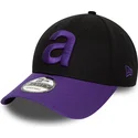 cappellino-curvo-nero-e-viola-regolabile-9forty-contrast-di-aprilia-piaggio-di-new-era