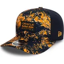 gorra-curva-naranja-y-azul-marino-snapback-9fifty-all-over-print-de-red-bull-racing-formula-1-de-new-era