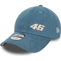 epci-curbata-albastru-snapback-9forty-denim-de-valentino-rossi-vr46-motogp-de-new-era
