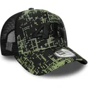 epci-curbata-negru-snapback-9forty-a-frame-poly-print-de-valentino-rossi-vr46-motogp-de-new-era