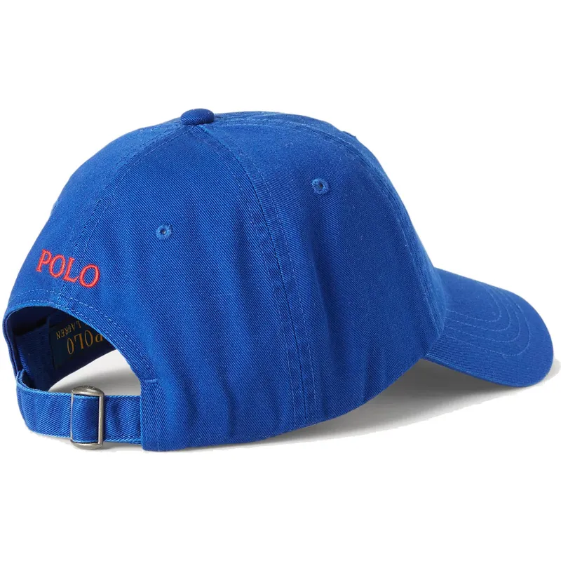 epci-curbata-albastru-reglabila-cotton-chino-classic-sport-de-polo-ralph-lauren