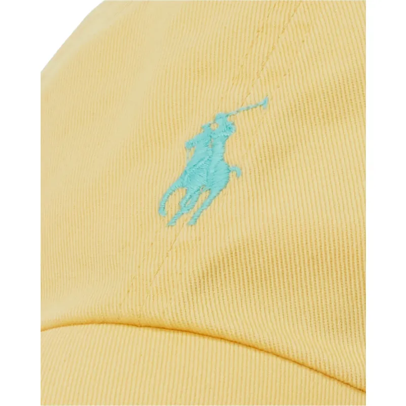 cappellino-curvo-giallo-regolabile-con-logo-blu-cotton-chino-classic-sport-di-polo-ralph-lauren