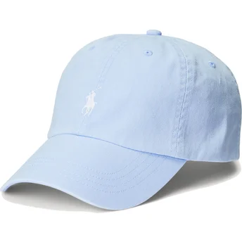 Șepci curbată albastru bandă reglabilă Cotton Chino Classic Sport de Polo Ralph Lauren