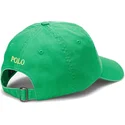 casquette-courbee-verte-ajustable-avec-logo-jaune-cotton-chino-classic-sport-polo-ralph-lauren