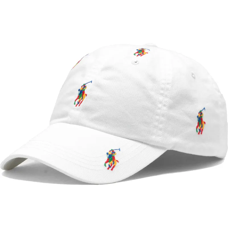epci-curbata-alb-reglabila-multicolor-classic-sport-multi-de-polo-ralph-lauren
