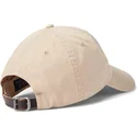 casquette-courbee-beige-ajustable-avec-logo-beige-big-pony-chino-classic-sport-polo-ralph-lauren