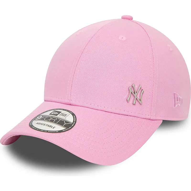 epci-curbata-roz-snapback-9forty-flawless-de-new-york-yankees-mlb-de-new-era