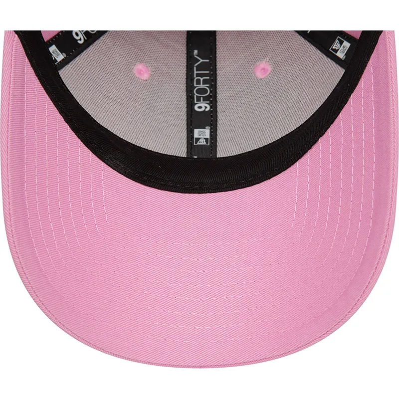 epci-curbata-roz-snapback-9forty-flawless-de-new-york-yankees-mlb-de-new-era
