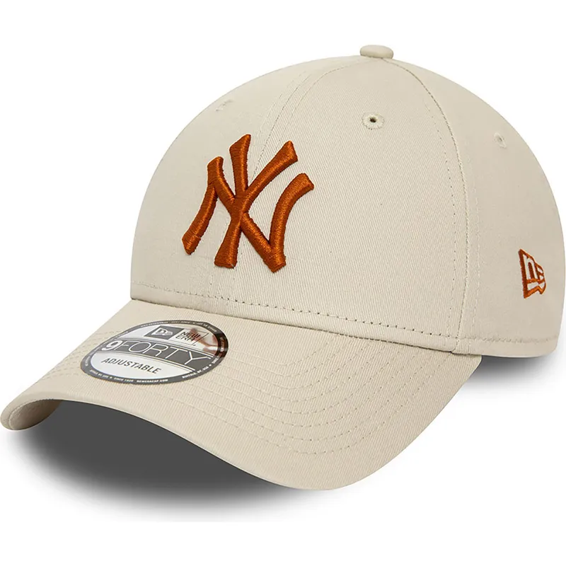 epci-curbata-bej-reglabila-9forty-league-essential-de-new-york-yankees-mlb-de-new-era