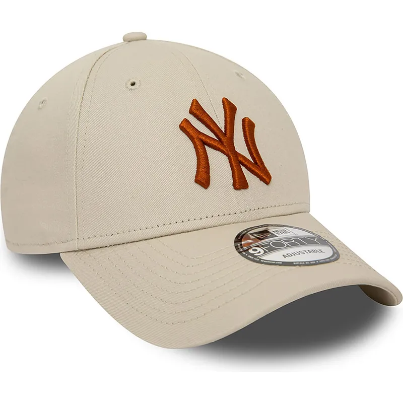 epci-curbata-bej-reglabila-9forty-league-essential-de-new-york-yankees-mlb-de-new-era
