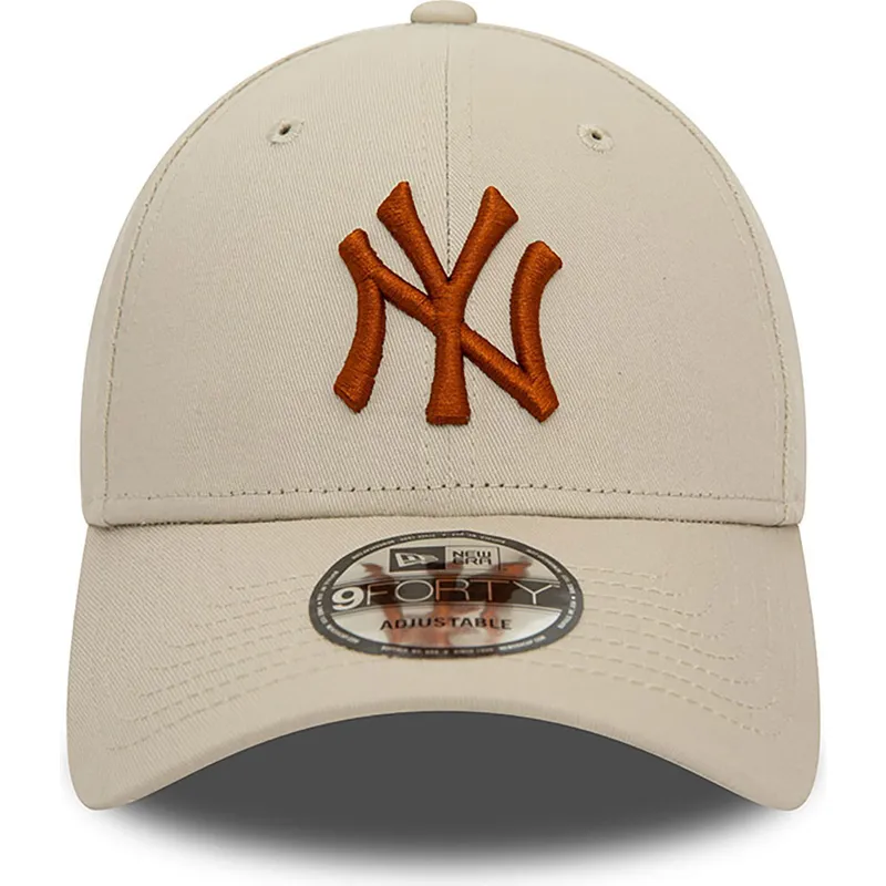 epci-curbata-bej-reglabila-9forty-league-essential-de-new-york-yankees-mlb-de-new-era