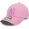 epci-curbata-roz-reglabila-9forty-league-essential-de-new-york-yankees-mlb-de-new-era