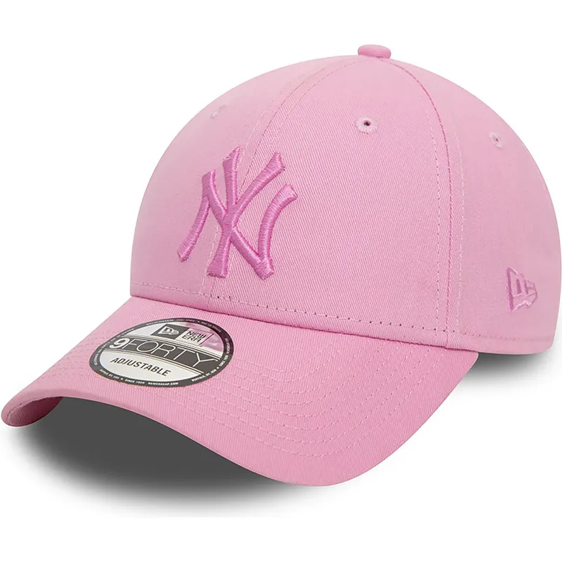 epci-curbata-roz-reglabila-9forty-league-essential-de-new-york-yankees-mlb-de-new-era