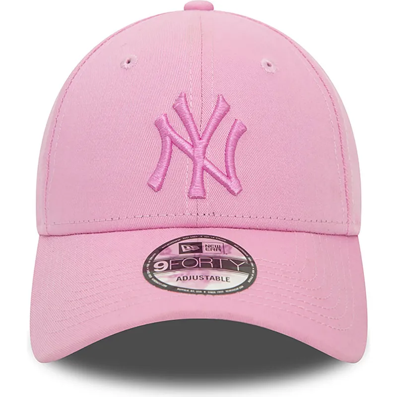 epci-curbata-roz-reglabila-9forty-league-essential-de-new-york-yankees-mlb-de-new-era