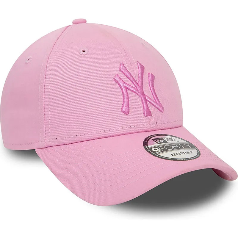 epci-curbata-roz-reglabila-9forty-league-essential-de-new-york-yankees-mlb-de-new-era
