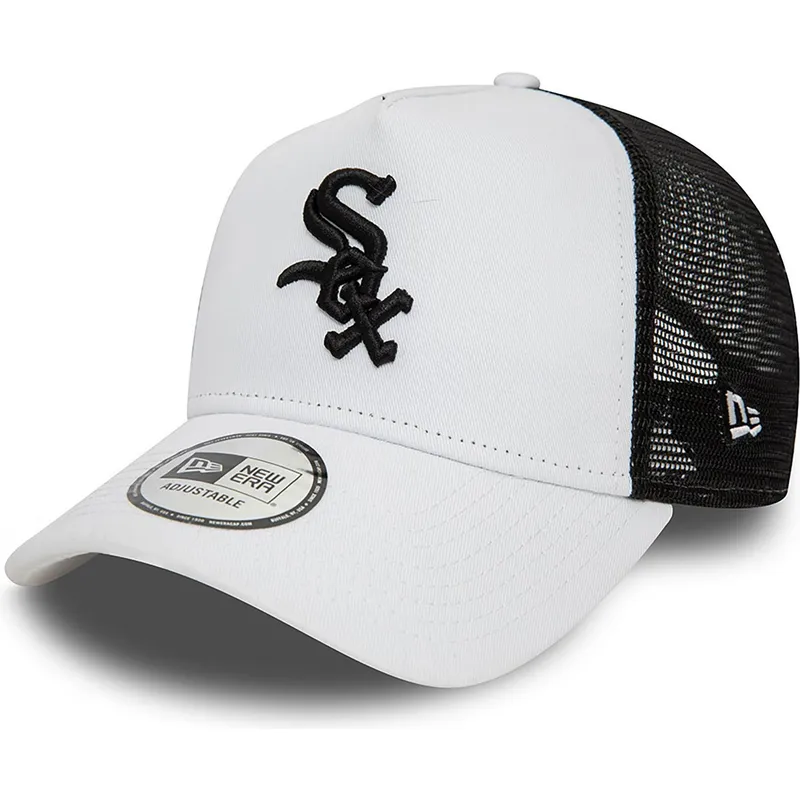 epci-curbata-alb-snapback-a-frame-league-essential-de-chicago-white-sox-mlb-de-new-era