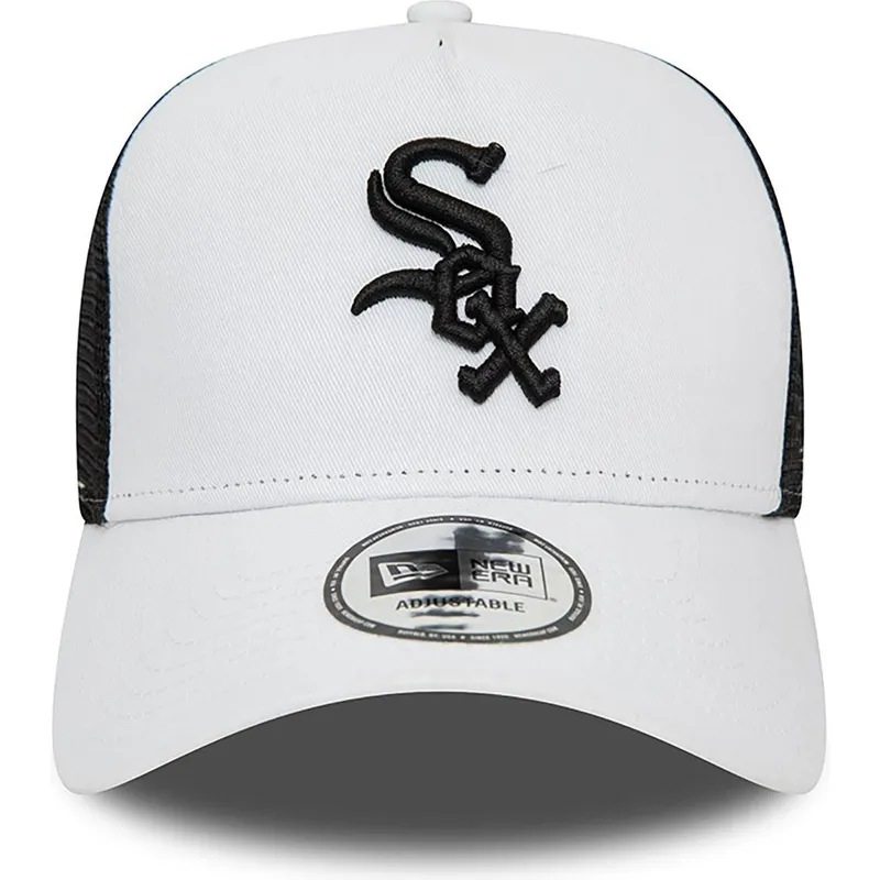 epci-curbata-alb-snapback-a-frame-league-essential-de-chicago-white-sox-mlb-de-new-era