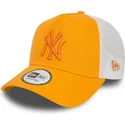 epci-curbata-portocaliu-snapback-a-frame-league-essential-de-new-york-yankees-mlb-de-new-era