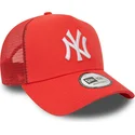 epci-curbata-rou-snapback-a-frame-league-essential-de-new-york-yankees-mlb-de-new-era