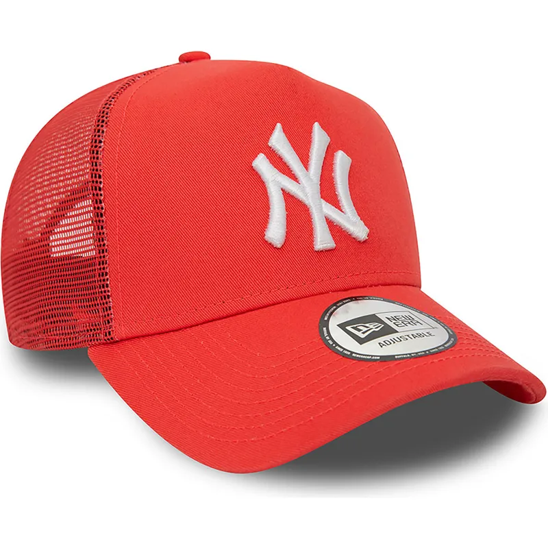 epci-curbata-rou-snapback-a-frame-league-essential-de-new-york-yankees-mlb-de-new-era