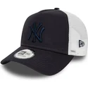 epci-curbata-bleumarin-snapback-a-frame-league-essential-de-new-york-yankees-mlb-de-new-era