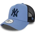 epci-curbata-albastru-snapback-a-frame-league-essential-de-new-york-yankees-mlb-de-new-era