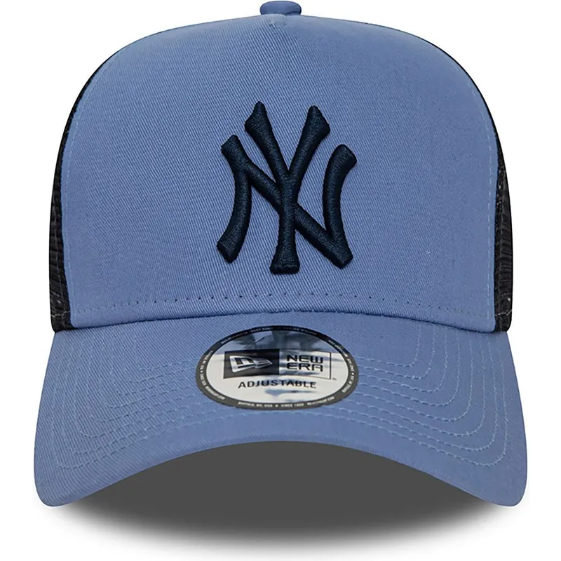 epci-curbata-albastru-snapback-a-frame-league-essential-de-new-york-yankees-mlb-de-new-era