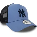 epci-curbata-albastru-snapback-a-frame-league-essential-de-new-york-yankees-mlb-de-new-era