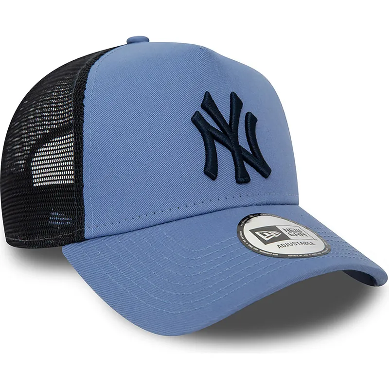 epci-curbata-albastru-snapback-a-frame-league-essential-de-new-york-yankees-mlb-de-new-era