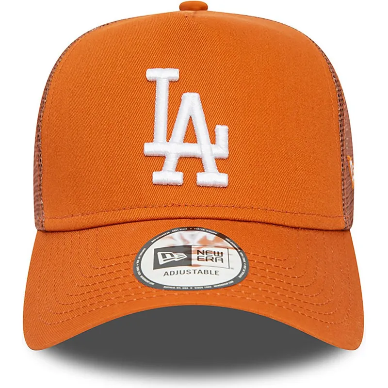 epci-curbata-maro-snapback-a-frame-league-essential-de-los-angeles-dodgers-mlb-de-new-era
