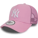 epci-curbata-roz-snapback-a-frame-league-essential-de-new-york-yankees-mlb-de-new-era
