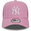 epci-curbata-roz-snapback-a-frame-league-essential-de-new-york-yankees-mlb-de-new-era